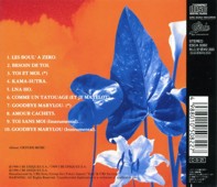 CD Csae (back cover): Kama-Sutra / Michel Polnareff