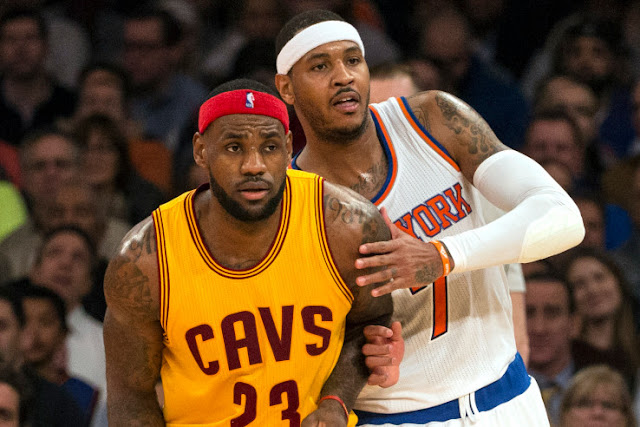 LeBron James & Carmelo Anthony