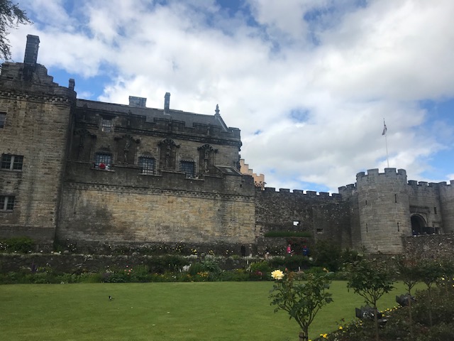 Stirling, Castle, Stirling Castle, Gardens, Rose,