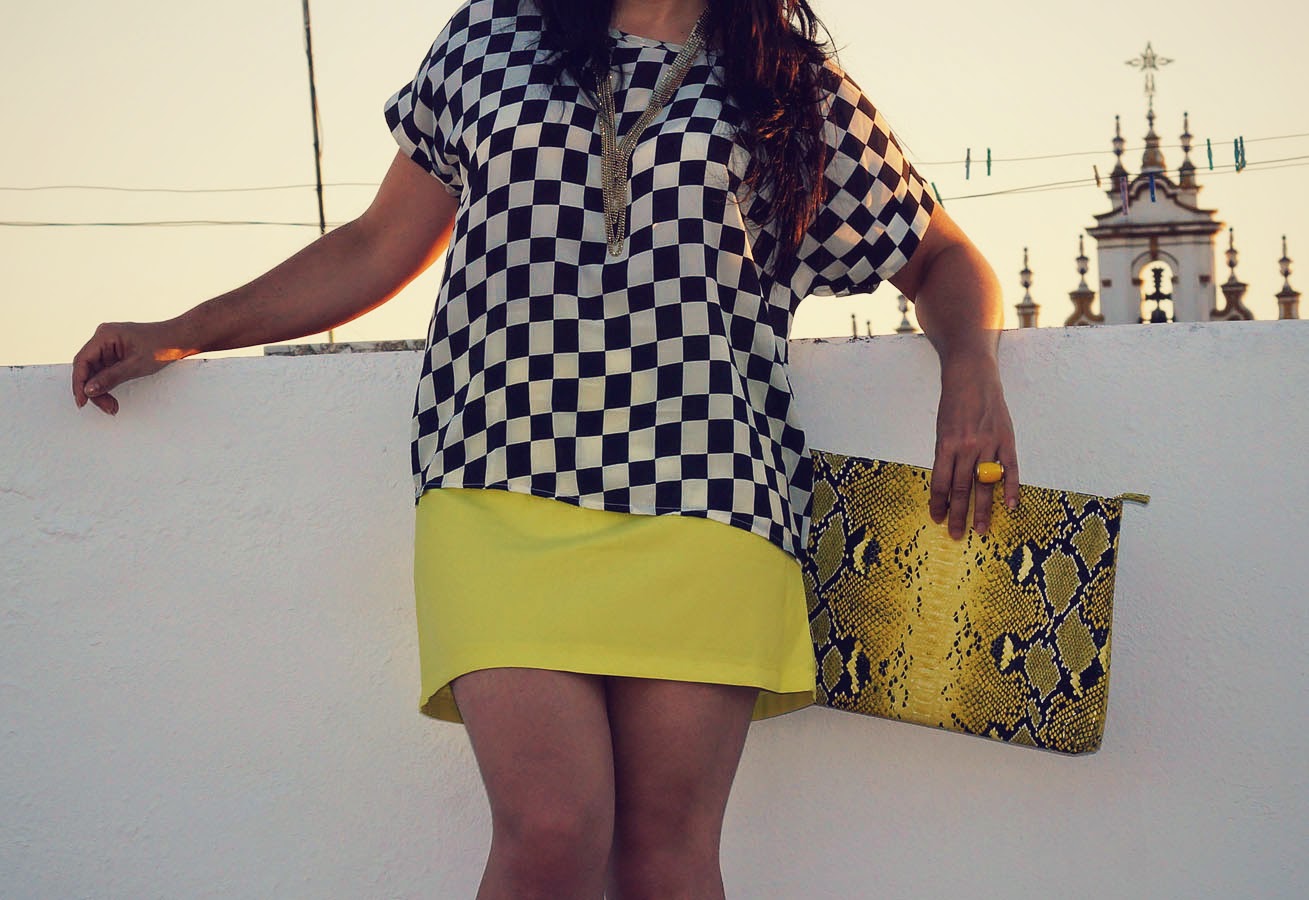 Oasap_Candy_Yellow_Skirt