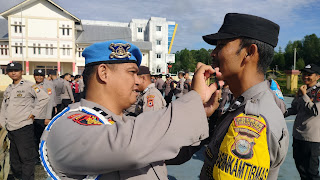 Propam Polres Toraja Utara Gelar Gaktiblin, Tingkatkan Disiplin Personel