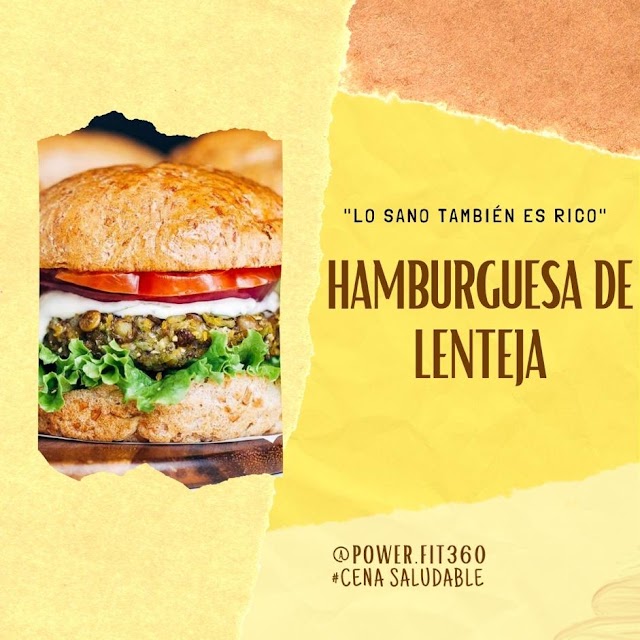 Las mejor receta de Hamburguesas de lentejas