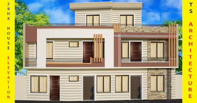 2BHK HOUSE ELEVATION