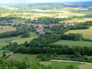 Burgandy Wine Village Vezelay France