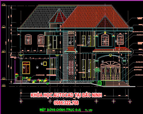 Học autocad tại Bắc Ninh