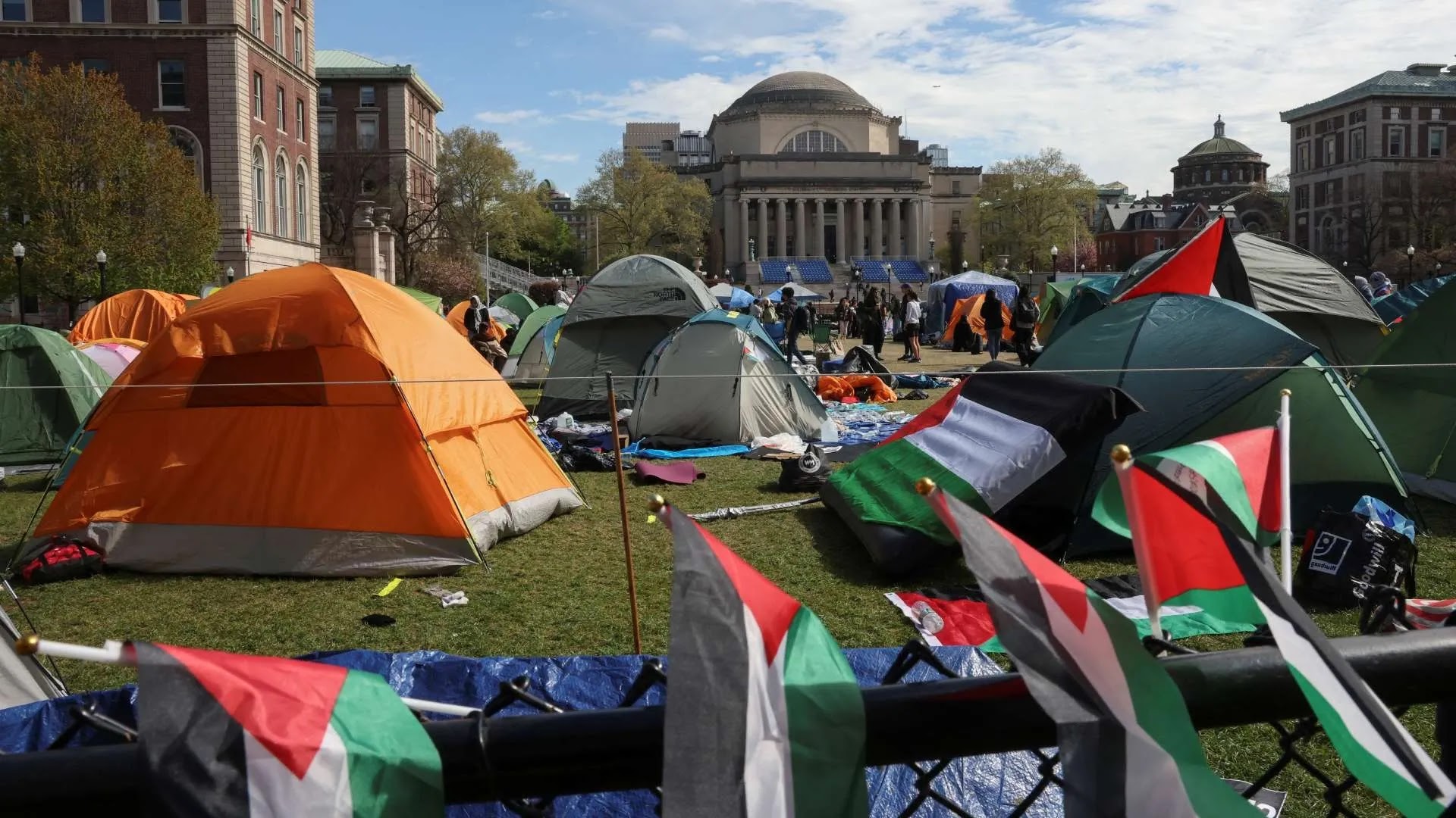 Protestas estudiantiles en universidades estadounidenses desatan debate sobre Israel y libertad de expresión