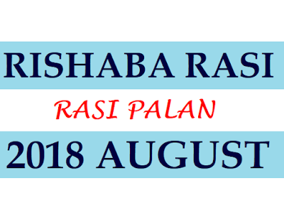 Rishaba Rasi Phalalu 2018