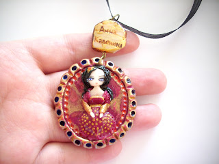 fetita fimo, girl polymer clay