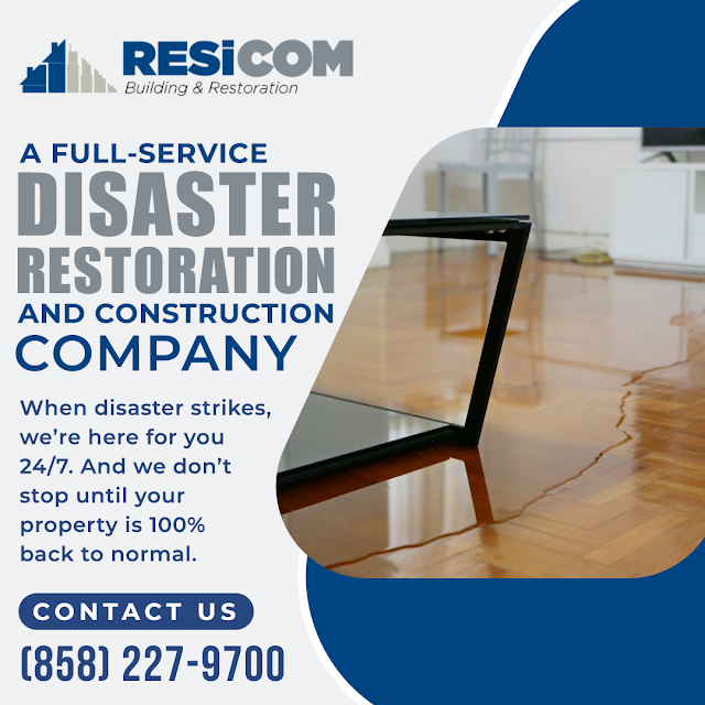 water damage restoration