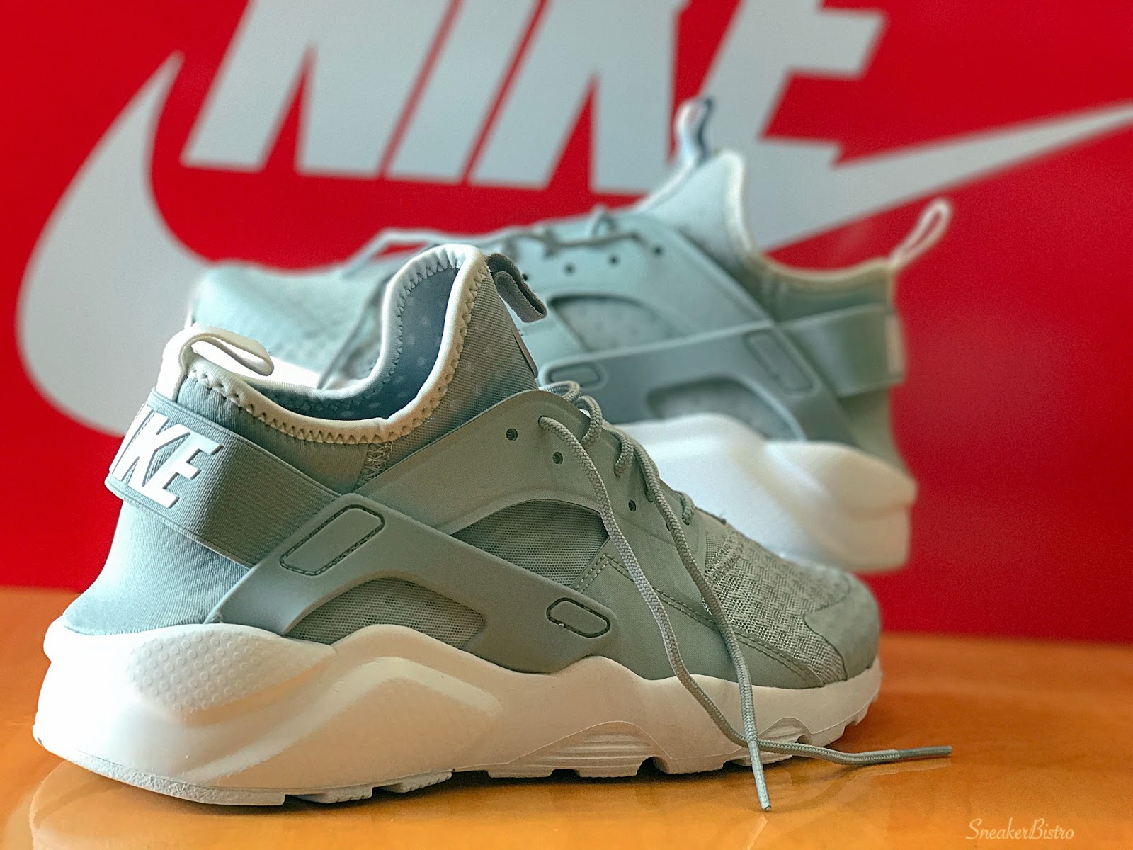 Sneaker Bistro Streetwear Served W Class Nike Air Huarache Run Ultra Wolf Grey Pale Grey White