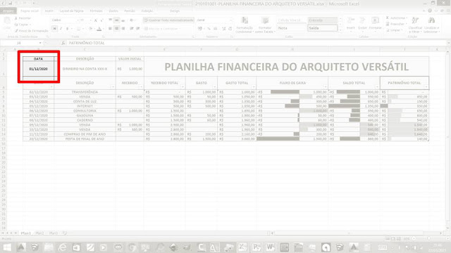 Como usar a minha Planilha Financeira?