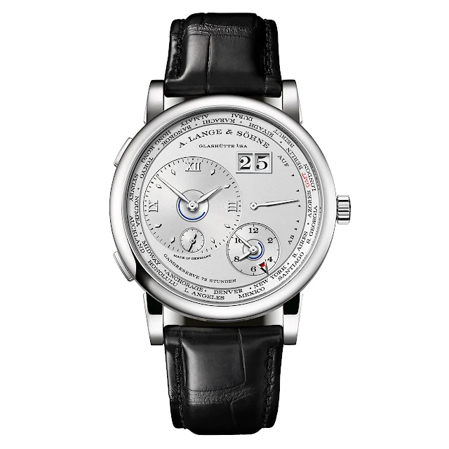 A. Lange & Söhne Lange 1 Time Zone in platinum