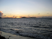 In fact, I think this was the evening we went for a sunset swim in the . (sunset beach)