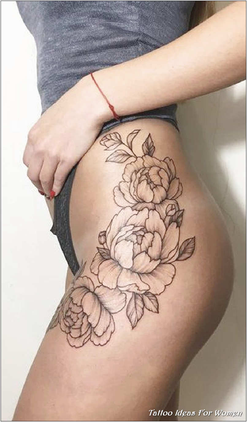 Beautiful Tattoo Ideas For Women Thigh