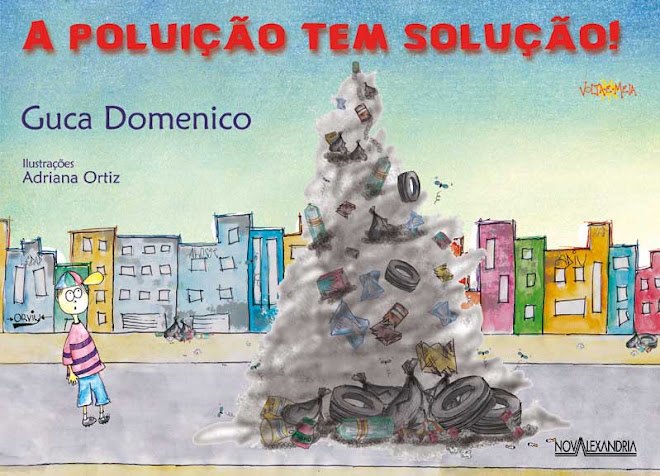 Ilustras, capa e diagramação para o livro infantil "A poluição tem solução!" - Ed. Nova Alexandria