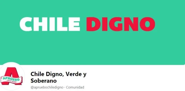 "Chile Digno, verde y soberano"