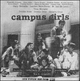 Campus Girls, Viva Films, Vina Morales, Donita Rose, Donna Cruz, Geneva Cruz