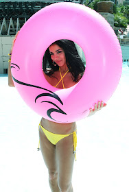 Rima Fakih in Yellow Bikini Hot Photos