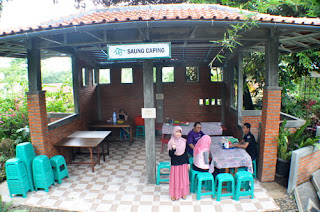 saung caping tempat memasak