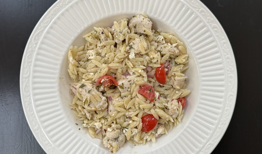 Recipe Corner: Greek Chicken Orzo