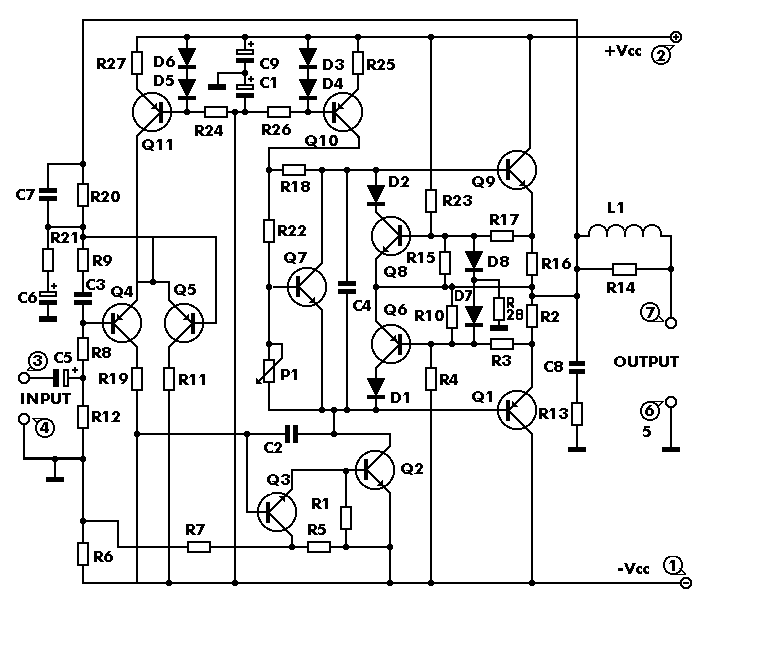 100W with PCB Power Amplifier Circuit | DIY Circuit