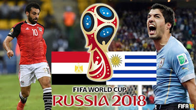 Luis Suárez, Mohamed Salah, Uruguay VS Egypt, Egypt VS Uruguay, Russia World Cup, World Cup 2018, Piala Dunia 2018, football, 