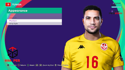 PES 2021 Faces Aymen Mathlouthi by Dzayer PES