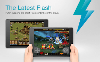 Puffin Browser Support Flash