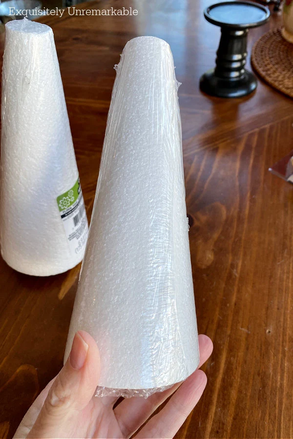 Styrofoam Cones