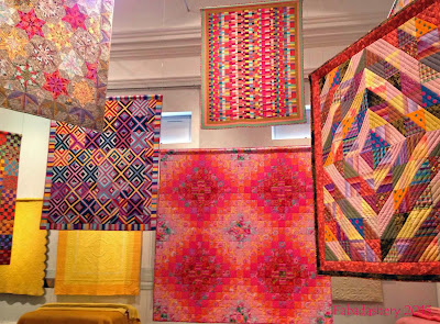 Kaffe Fassett Quilt Exhibition - Welsh Quilt Centre, Lampeter, 2013 