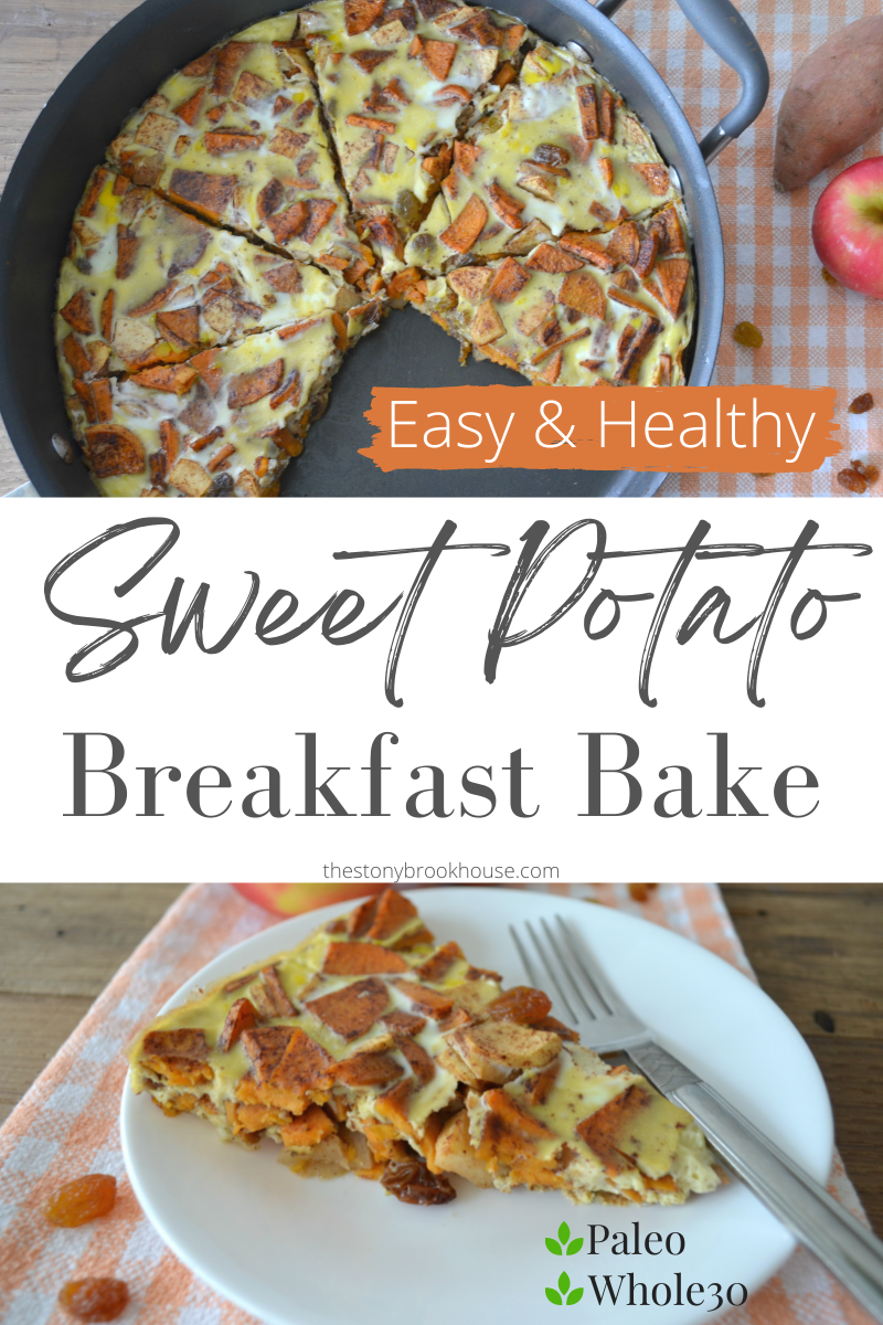 Easy & Healthy Sweet Potato Breakfast Bake