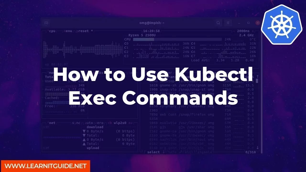 How to Use Kubectl Exec Commands