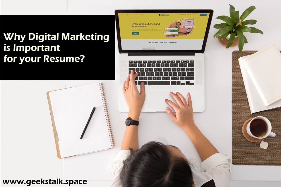 Why Digital Marketing is important for your resume