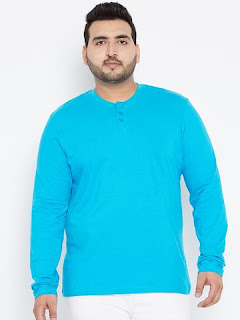 plus size Henley T-Shirts online