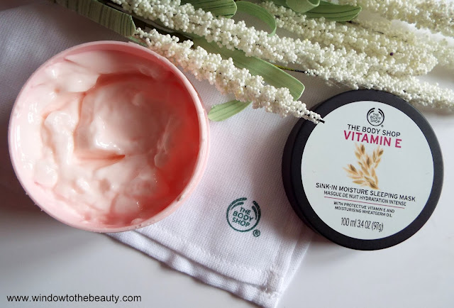 the body shop maska z witamina e recenzja