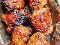 AIR FRYER CHICKEN THIGHS (MAPLE-LIME)