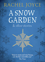Blue book cover for 'A Snow Garden and Other Stories' by Rachel Joyce