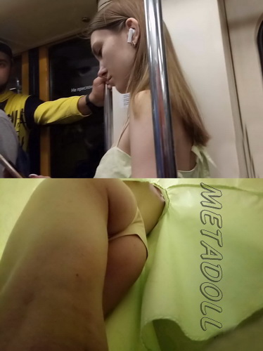 Upskirts N 3548-3574 (The camera was able successfully collect the scenes of panties of various girls in subway)