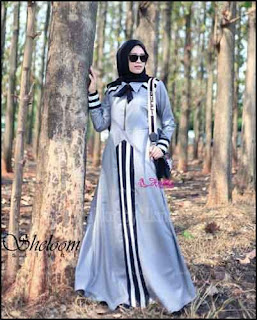 Gamis Terbaru Original Sheloom Dress_Bahan Toyobo