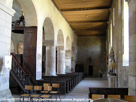 MARSAL (57) - La collégiale Saint-Léger (Intérieur)