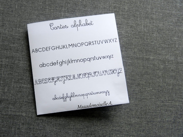 || Cartes Alphabet