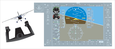 Airplane Attitude Instrument Flying Using an Electronic Flight Display