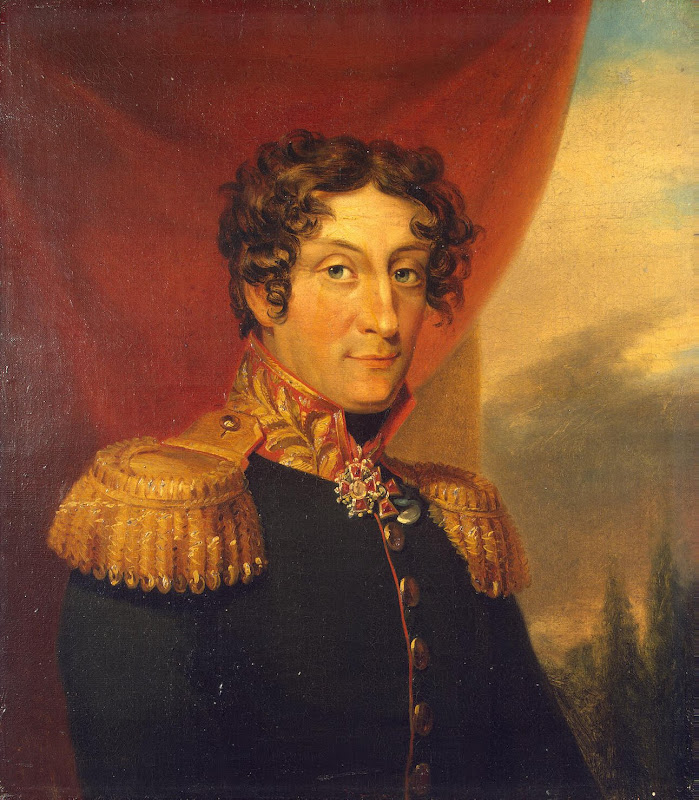 Portrait of Alexander Ya. Patton by George Dawe - History, Portrait Paintings from Hermitage Museum