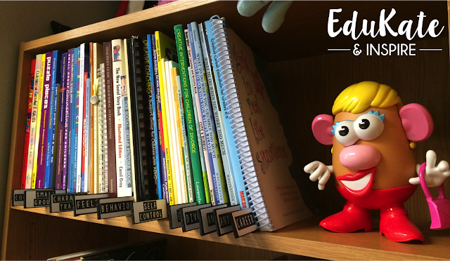 School Counselor Book Organization