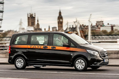 Mercedes-Benz Vito 114 CDI London Taxi (2017) Front Side