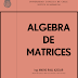 Algebra de Matrices - Mario Raul Azocar