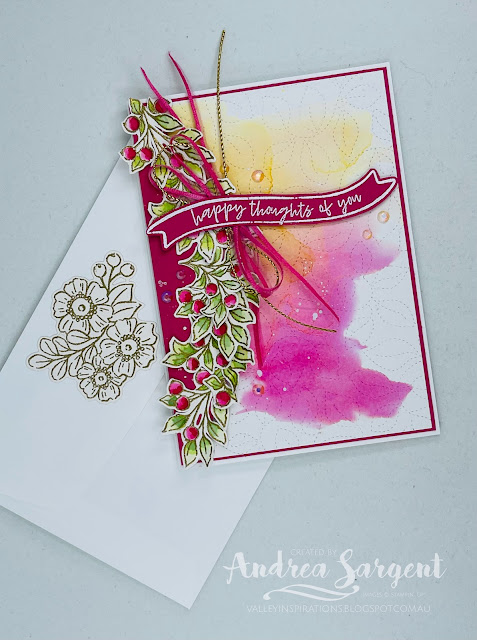 Create a bright and happy card to say thank you to someone special.