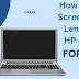 How to Take a Screenshot on Lenovo and HP Laptops