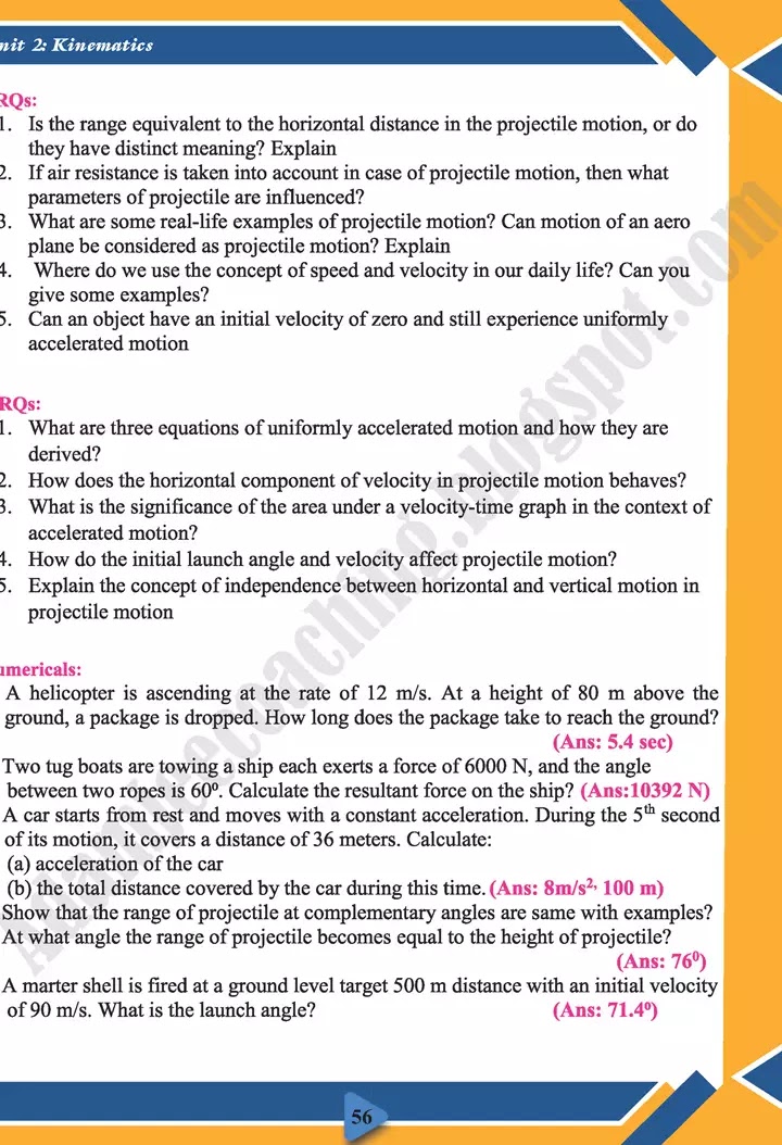 kinematics-physics-class-11th-text-book