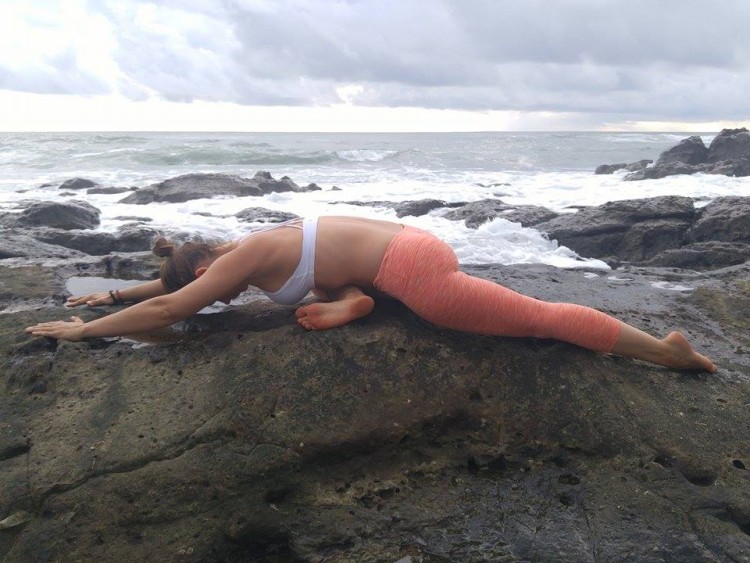 7 Simple Yoga Stretches To Soothe Sciatica Back Pain (From Costa Rica) - Sleeping Pigeon Pose